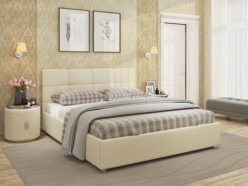 Интерьерная кровать Жаклин, основание решетка - фото 4800